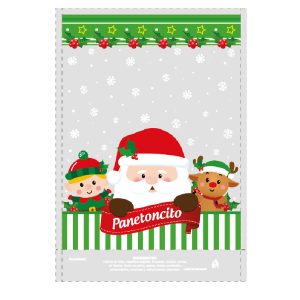 Panetoncito kids 6 x 9 colores Rojo y Verde