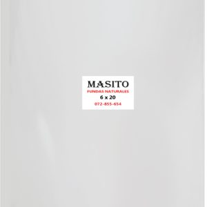 Fundas Naturales Masito 6 x 20