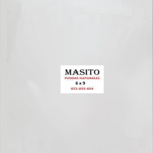 Fundas Naturales Masito 6 x 9