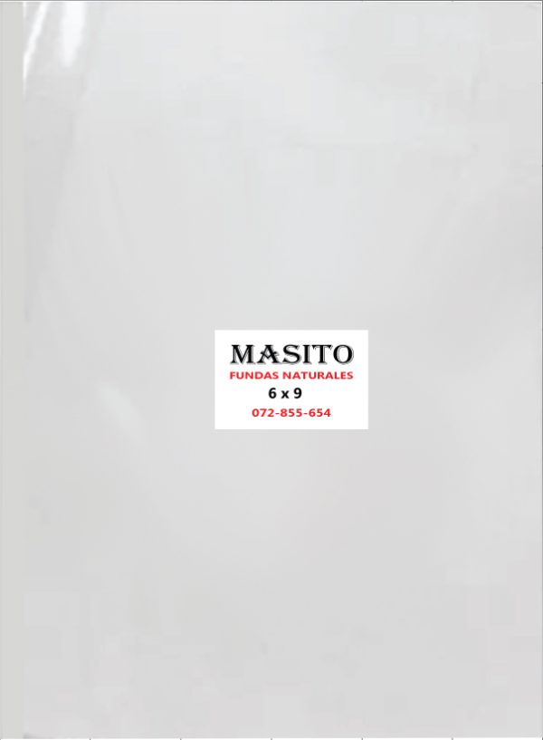 Fundas Naturales Masito 6 x 9