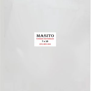 Fundas Naturales Masito 7 x 10