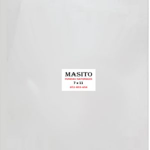 Fundas Naturales Masito 7 x 11
