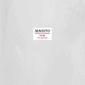 Fundas Naturales Masito 7 x 15