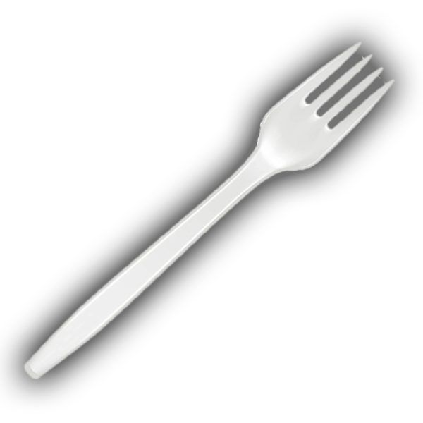 Tenedor Blanco
