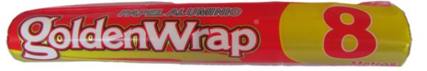 Rollo de Papel Aluminio en Funda 8 Mts.