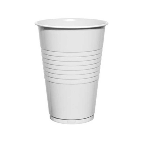 Vaso 10 Onzas Blanco x 1000